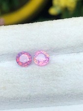 12x 12 mm Natural Pink Opal Round Welo Australian Certified Gemstone for Jewelry