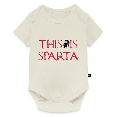 This is Sparta Baby Premium Kurzarmbody