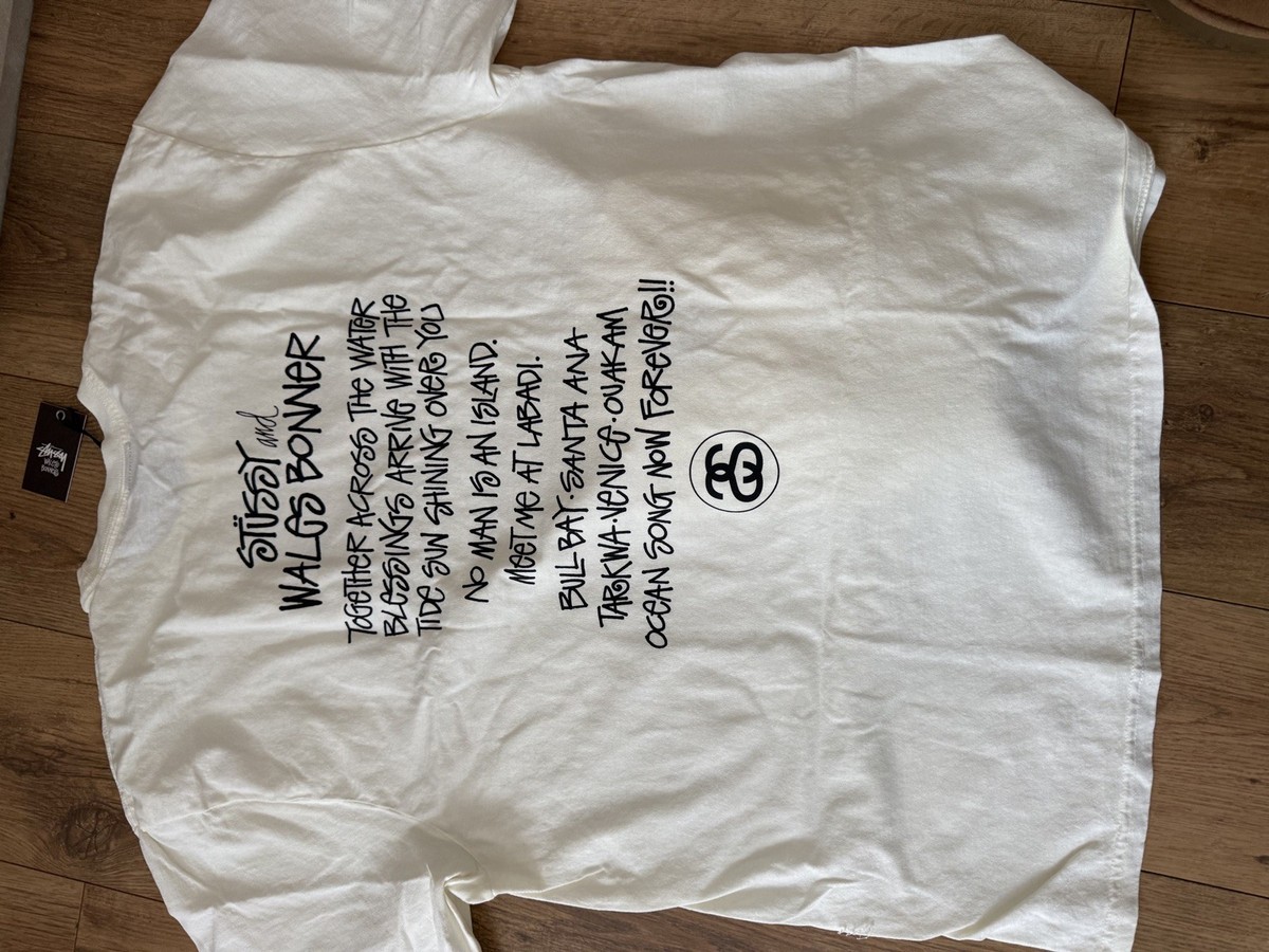 Stussy X Wales Bonner Ocean Song Tee 2XL - Limited Edition- Brand