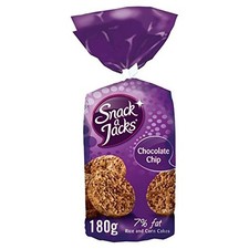 Snack a Jacks Chocolate Chip Rice Cakes 180g
