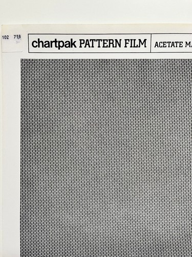 Chatpak Pattern Film Letratone Dry Transfer Shading Comics Anime Brick Diamond