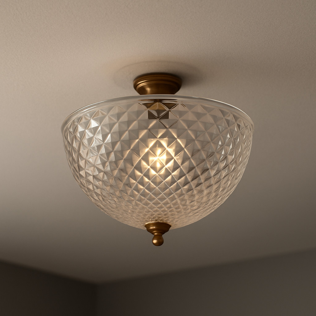 Crystal Effect Light Shade Easy Fit Ceiling Pendant Lampshade Home Decor