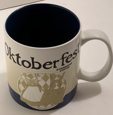 Starbucks Global Icon OKTOBERFEST Coffee Mug 16 oz Collector Series Cup Germany