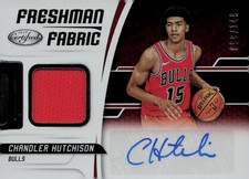 2018-19 Panini Certified #FFS-CH Chandler Hutchison Freshman Fabric Auto #/149