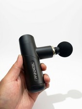 Painxcel Mini Massage Gun Handheld Percussion Massager Gym Recovery 4 Heads Case