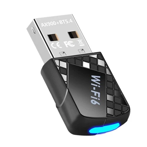 AX900 USB WiFi 6 Adapter 900Mbps Bluetooth 5.4 2 in 1 USB Dongle 2.4G 5G Dr6028