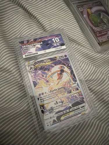 Deoxys VSTAR Crown Zenith 2023 Ace NM 7 GG46/GG70 Ultra Rare Ace 10