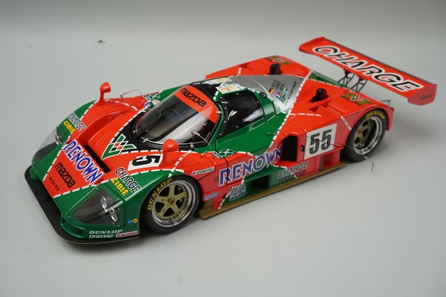 1:18 AUTOart 89142 Mazda 787B Le Mans Win 1991 #55 Special Edition