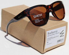 SMITH OPTICS Rockaway POLARIZED Sunglasses Tortoise/ChromaPop Brown GLASS 259