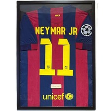 Barcelona Neymar Jr Jersey Framed, Neymar Júnior Shirt Framed