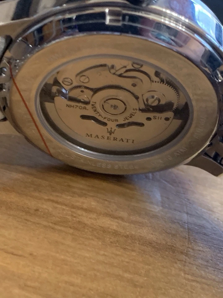 Maserati Legend Automatic Men’s Watch – R8823138002 –Skeleton Automatic - Image 4 of 4