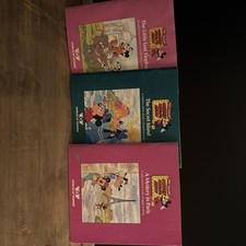Disney "The Talking Mickey Mouse Show", Lot of 3 by WOW Worlds of Wonder VINTAG