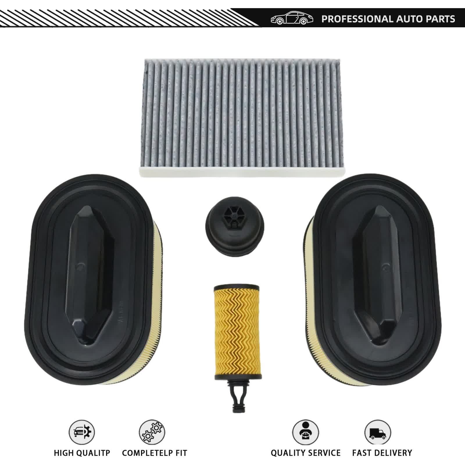 NEW For Maserati Quattroporte GT Modena S Q4 Diesel GTS Engine Air Filter Kit