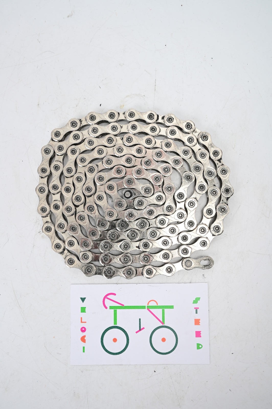 KMC X10 10-Speed Bicycle Chain 118 Link Silver MTB Road Gravel Bike w/ QuickLink