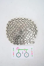 KMC X10 10-Speed Bicycle Chain 118 Link Silver MTB Road Gravel Bike w/ QuickLink