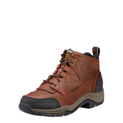 ARIAT Women's Terrain Lightweight Waterproof Boot, Copper, Regular Fit, Sizes