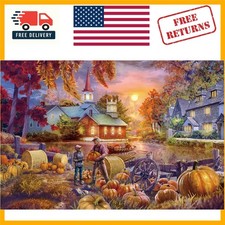 Stunning 1000-Piece Harvest Jigsaw Puzzle for Teens  Adults - Wall Art Ready
