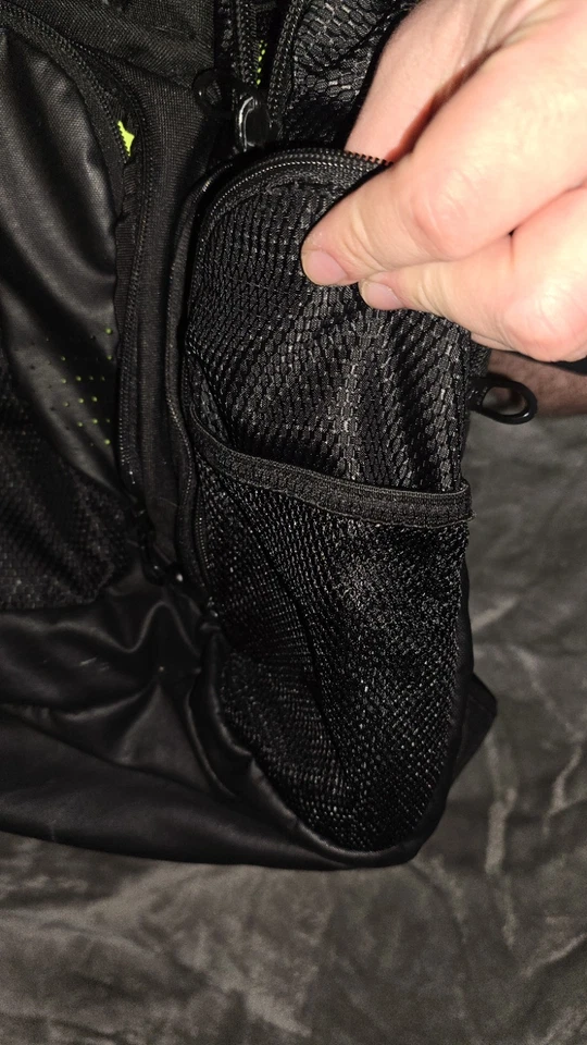 Adidas Multipouch Backpack - Black And Green - Image 3 of 4