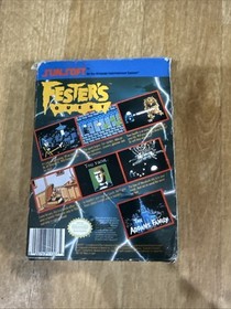 Fester's Quest Nintendo NES  Complete In Box w/Manual & Game Sleeve