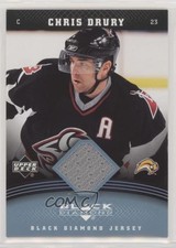 2006-07 Upper Deck Black Diamond Jersey Chris Drury #J-CD 0hk