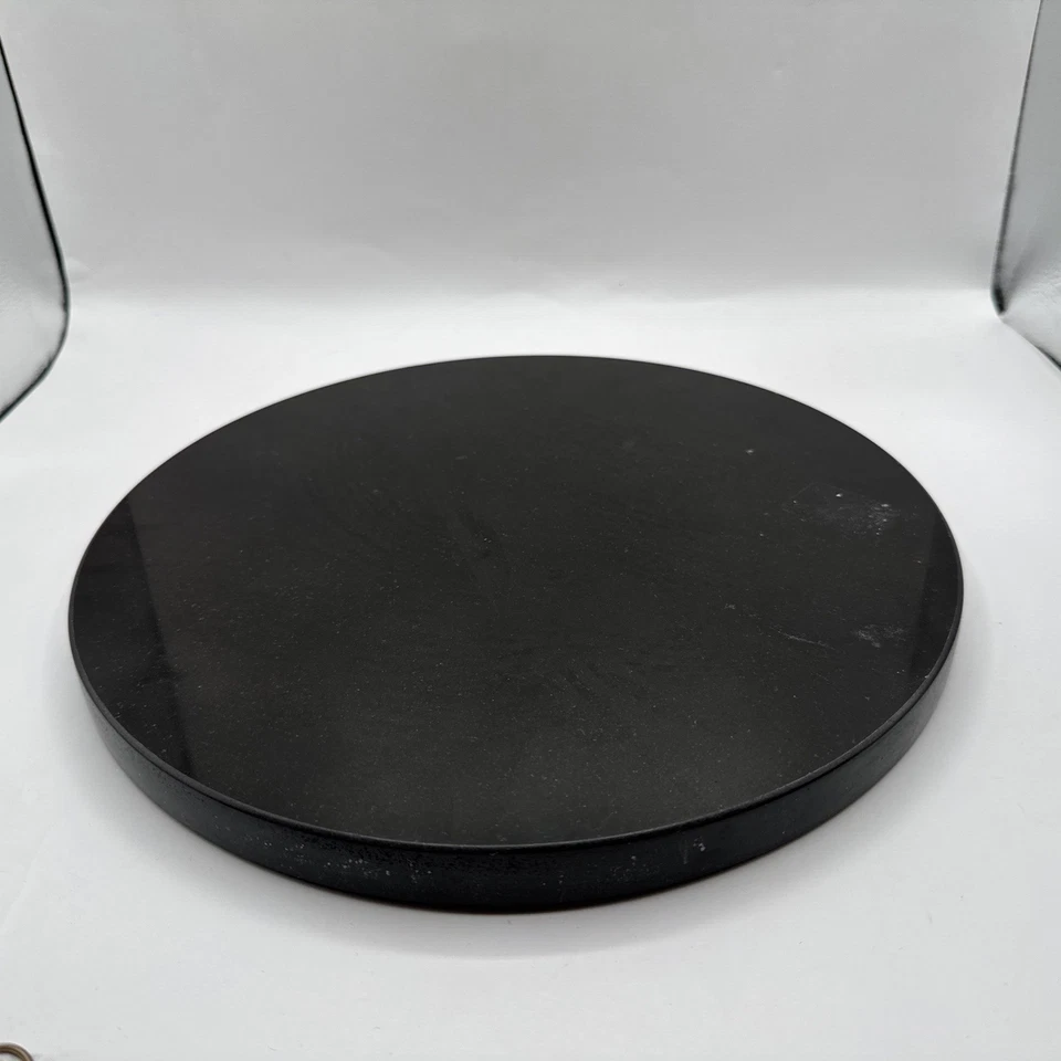 Oneida Stainless Steel Marble Stone Insert Cheese Serving Platter Tray - Image 4 of 4