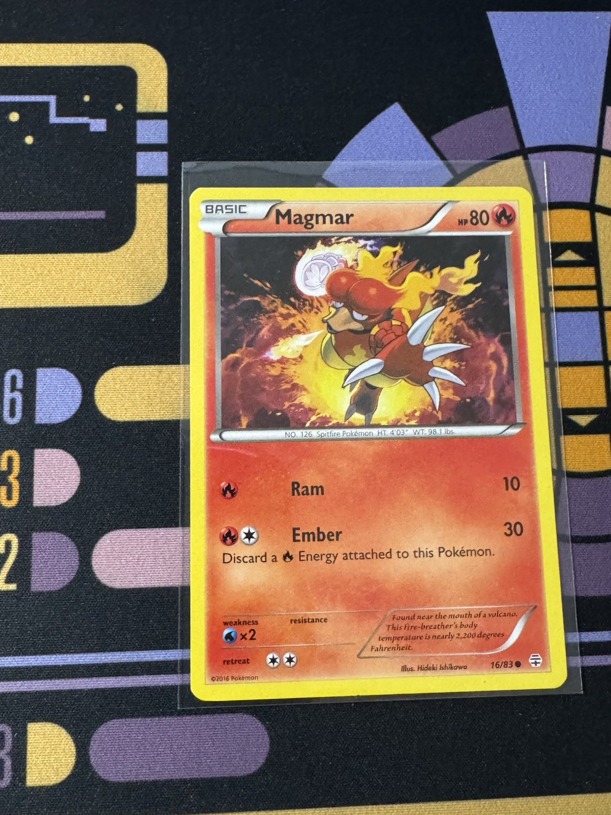 Pokémon TCG Magmar Generations 16/83 Regular Common
