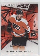 2021 SP Game Used Authentic Rookies Red Fragment 19/205 Maxwell Willman Max 4et