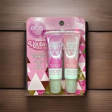 2 EOS Holiday Collection: Strawberry Cherry, Pink Champagne 25h- Limited