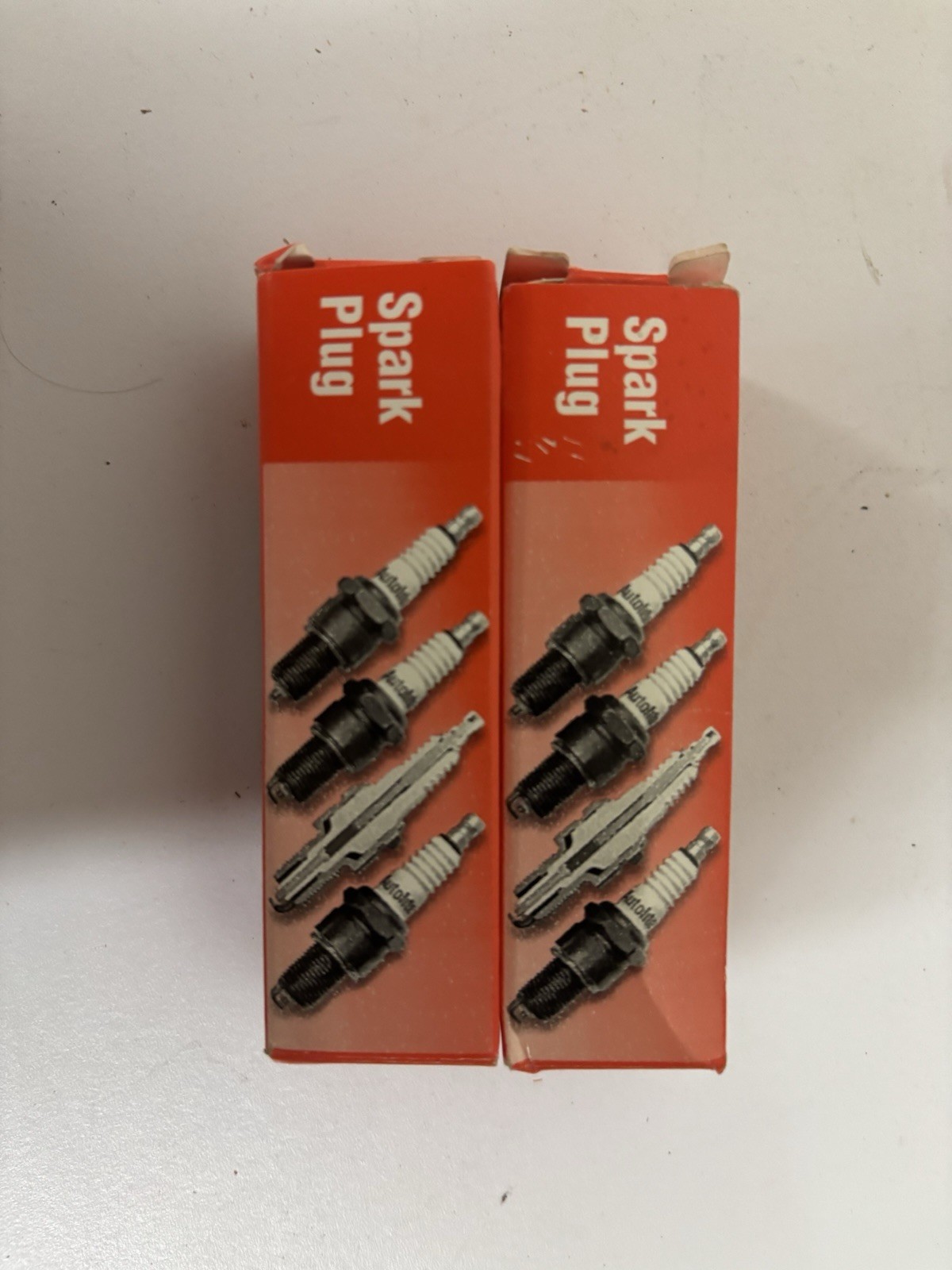 Autolite 24 Copper Resistor Automotive Replacement Spark Plug 2 Plugs Total