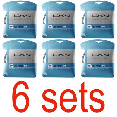 Luxilon ALU Power Spin Tennis String sets/reel