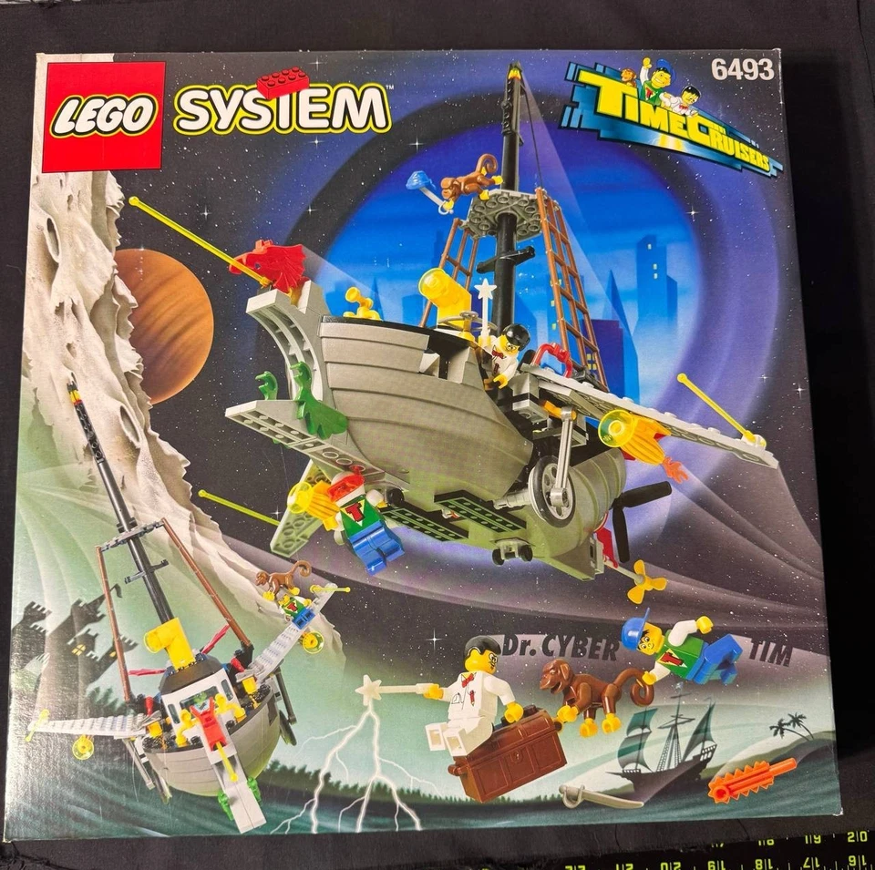 VTG LEGO System 6493 Time Cruisers Flying Time Vessel New Sealed 1996 Rare Set - Image 2 of 4