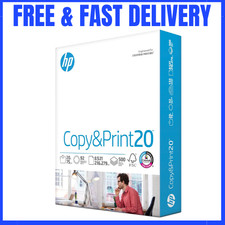 HP Printer Paper 8.5 x 11 Paper Copy Print 20 lb 1 Ream Case - 500 Sheets