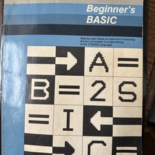 Vintage Texas Instruments TI-99/4A Computer Beginners Basic 1981 paperback Book