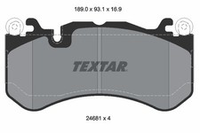 TEXTAR 2468101 Bremsbelagsatz, Scheibenbremse f&uuml;r BRABUS,MERCEDES-BENZ,PUCH