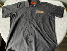 Surly Brewing Co Beer Button Short Sleeve Work Shirt Size Small