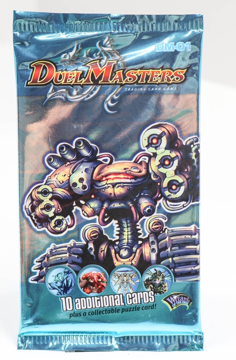 Duel Masters TCG DM-01 Base Sealed Booster Pack 10 Card - WOTC