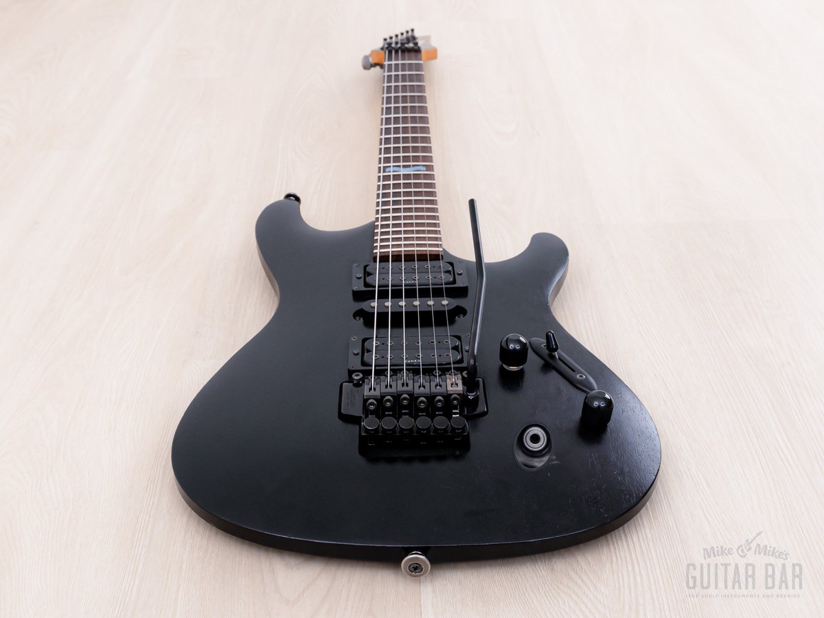 2001 Ibanez Prestige S Series S470 HSH Satin Black w/ Floyd Rose