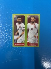 Panini Euro 2020 Tournament Blue Figure New N 463 Klich/Krychowiak Poland