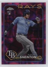 2024 Chrome Update Magenta & Purple Lava Lamp Refractor /299 Austin Shenton 1k2g