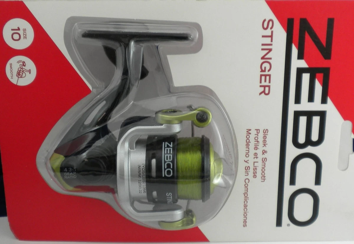 Zebco Cursus Runner 3000 Moulinet de pêche à Roue Libre Noir