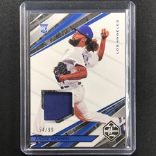 2022 Chronicles Andre Jackson Limited Rookie Swatches Relic Blue 54/99