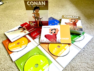Rare HAYAO MIYAZAKI Future Boy CONAN Limited Edition R2PAL DVD 2
