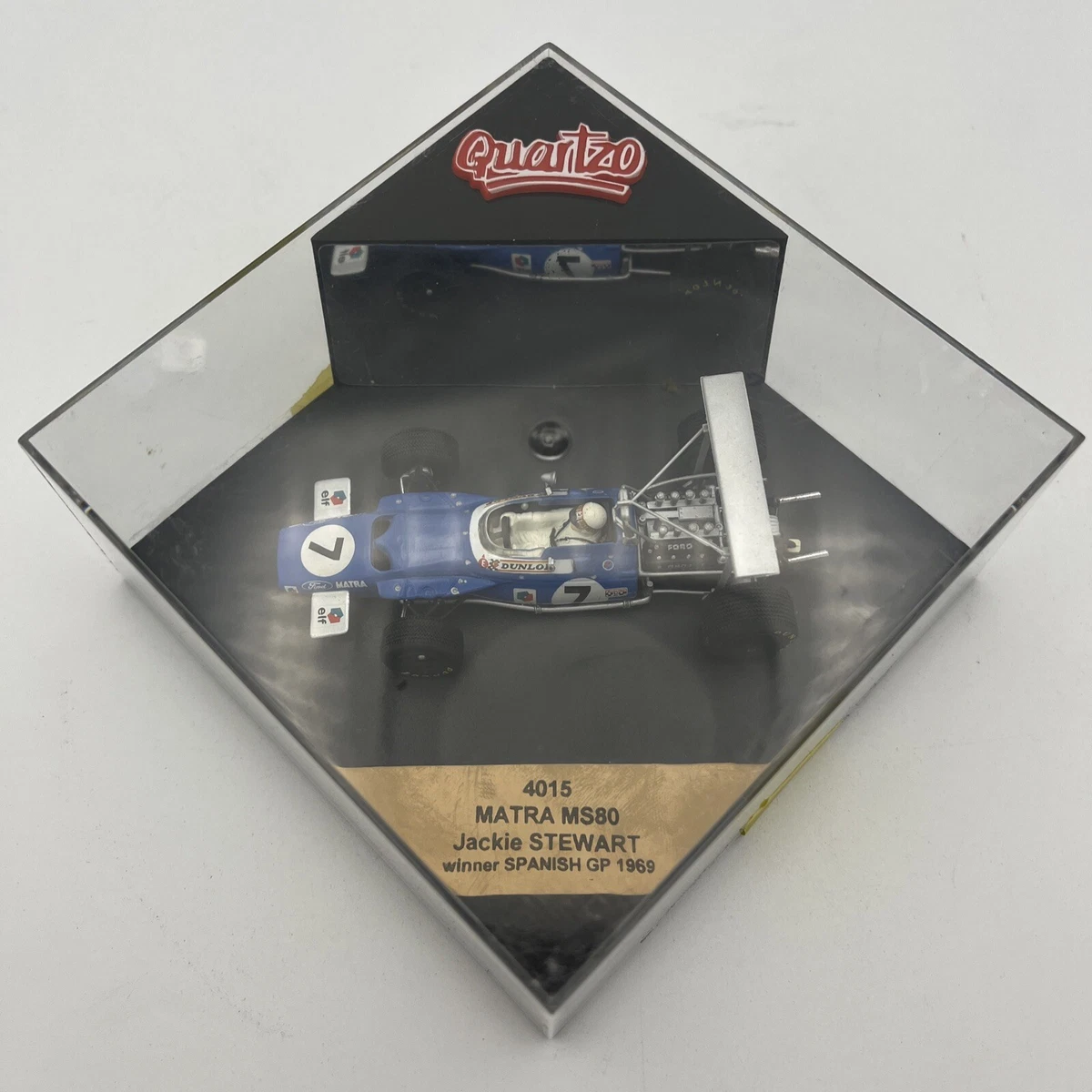 QUARTZO F1 1/43 MATRA MS80 JACKIE STEWART SPANISH GP WINNER 1969
