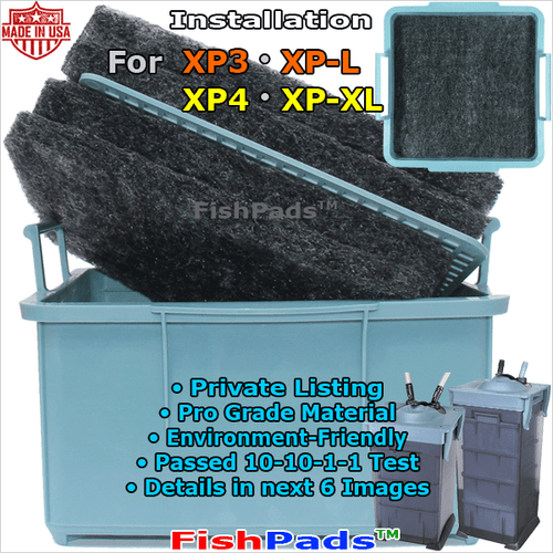 For API Rena FilStar XP1-4,XP-S,XP-M,XP-L,XP-XL Bio Chem ZORB 725A CompatiblePad - Picture 5 of 9