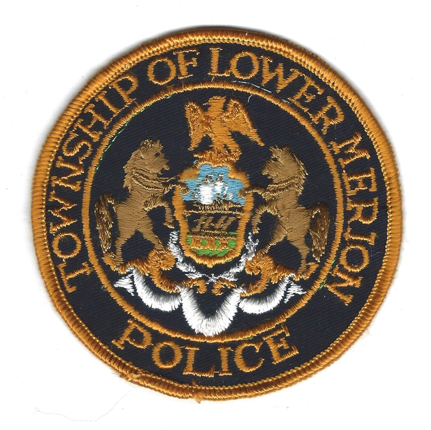 VINTAGE LOWER MERION TWP, PENNSYLVANIA POLICE patch eBay