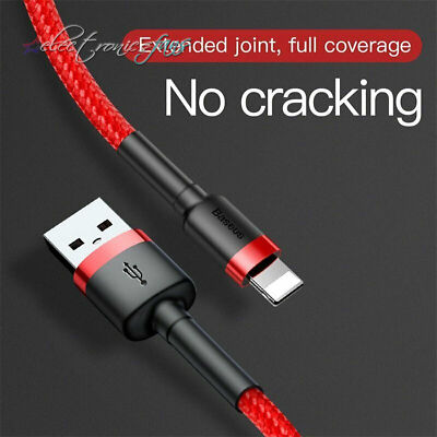 Baseus USB to IPhone Interface Charging Cable Data Cord for iPhone XS 8 7 iPad
