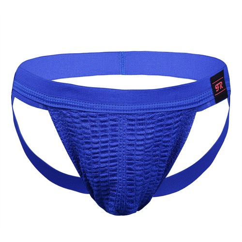 Men Athletic Supporter Jockstrap Bulge Pouch Open Butt Sports Sexy Underwear - Picture 8 of 46