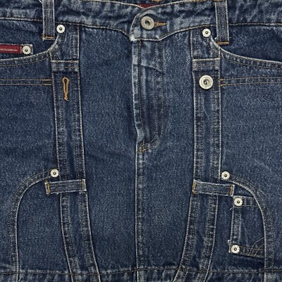 D&G Spring Summer 2004 Patchwork Denim Mini Skirt | eBay