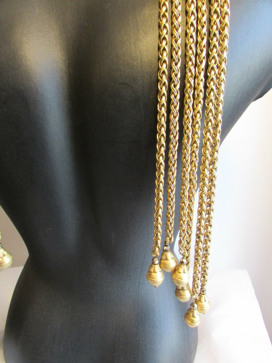 Collier Vintage Plaqué Or 24 Carats - Claire Dève - Doré - Taille S/M/L