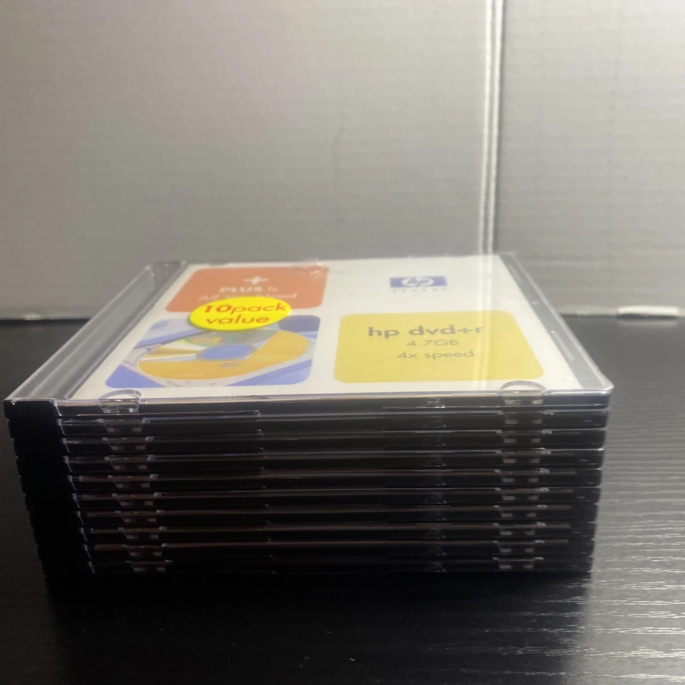 HP INVENT DW00021 DVD+RW 4X 4.7GB DATA 10 PACK Factory Sealed - Image 2 of 4